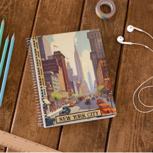 Poster Vintage voyage New York