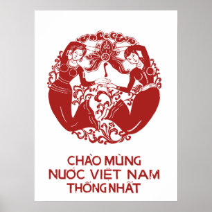 Poster Vintage voyage - Vietnam