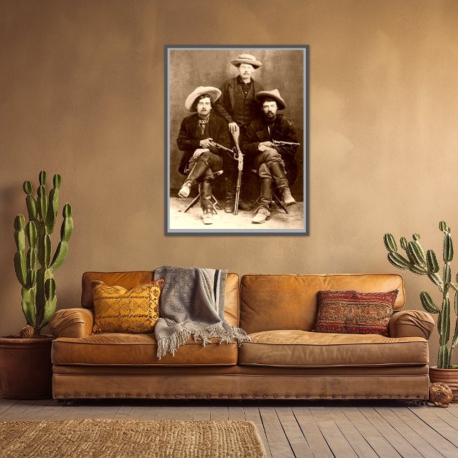 Poster Vintage Wild West / RED JACKS (Créateur téléchargé)