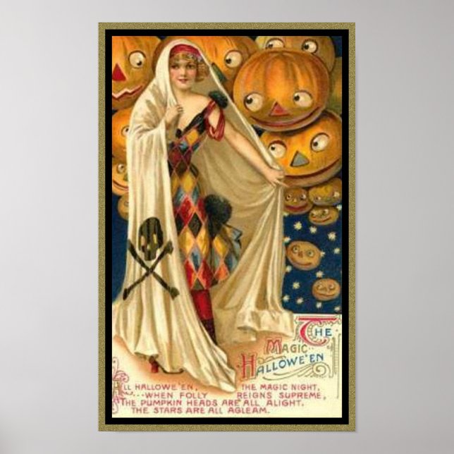 Poster Vintage Woman (Devant)