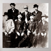 Poster vintage Wyatt Earp