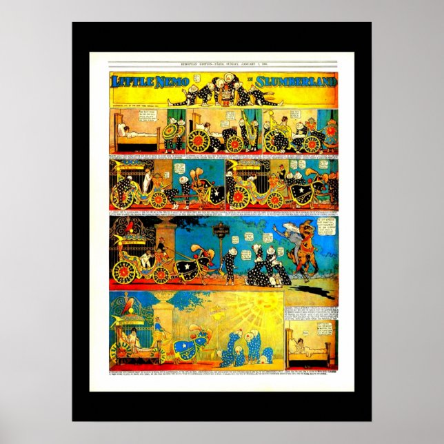 Poster-Vintages Comic-Little Nemo 13 Poster (Vorne)