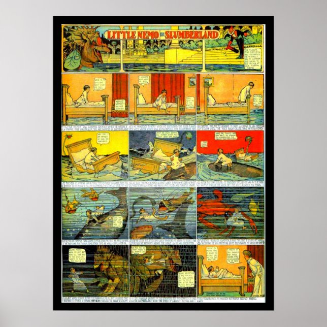 Poster-Vintages Comic-Little Nemo 1 Poster (Vorne)