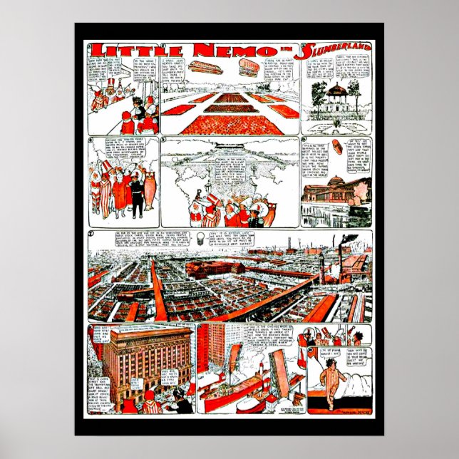 Poster-Vintages Comic-Little Nemo 23 Poster (Vorne)