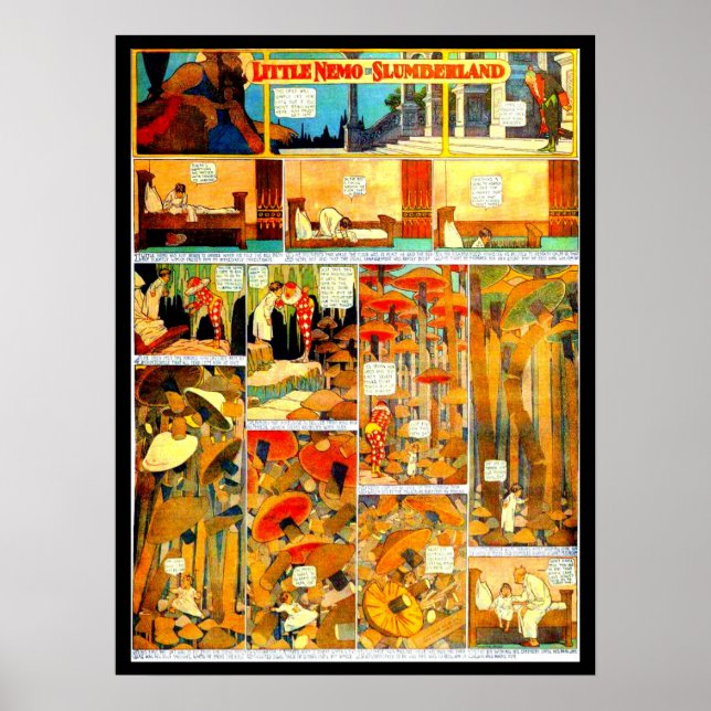 Poster-Vintages Comic-Little Nemo 4 Poster (Vorne)