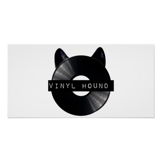 Poster Vinyl Hound (Finition brillante) (Devant)