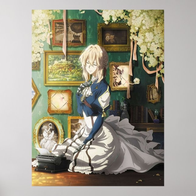 Poster Violet Evergarden Manga (Devant)