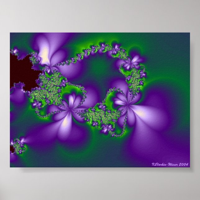 Poster Violet Lei (Devant)