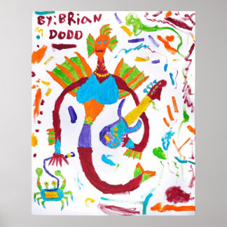 Poster Violet Razorfin