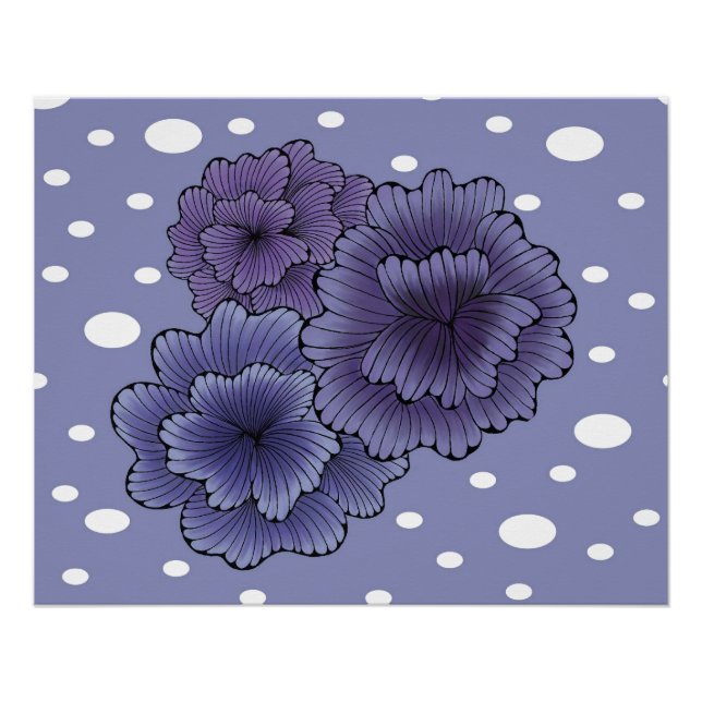 Poster Violet Whimsy (Devant)