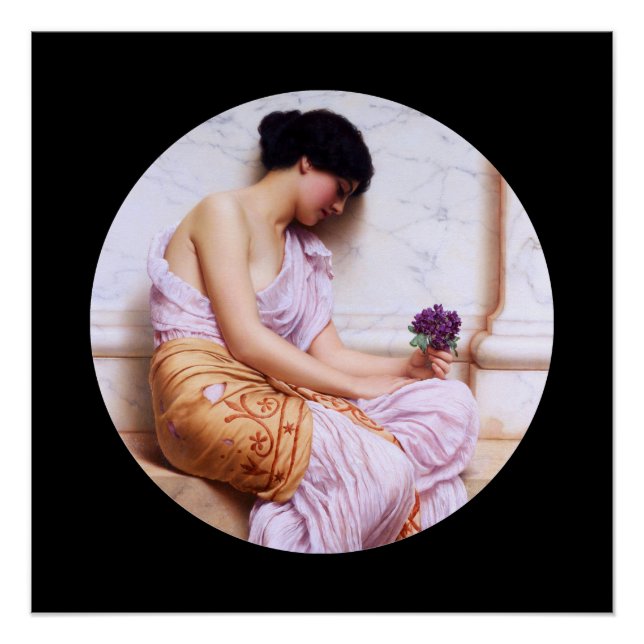 Poster Violets, violets doux c1908 (Devant)