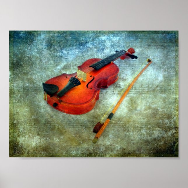 Poster Violon (Devant)