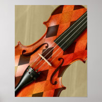 Violon arlequin