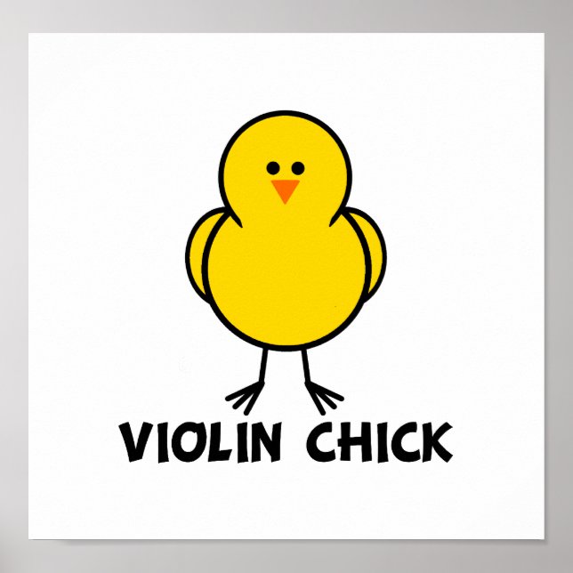Poster Violon Chick (Devant)