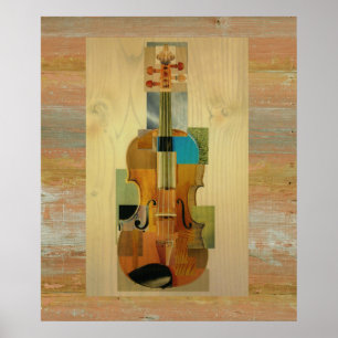 Poster Violon composé