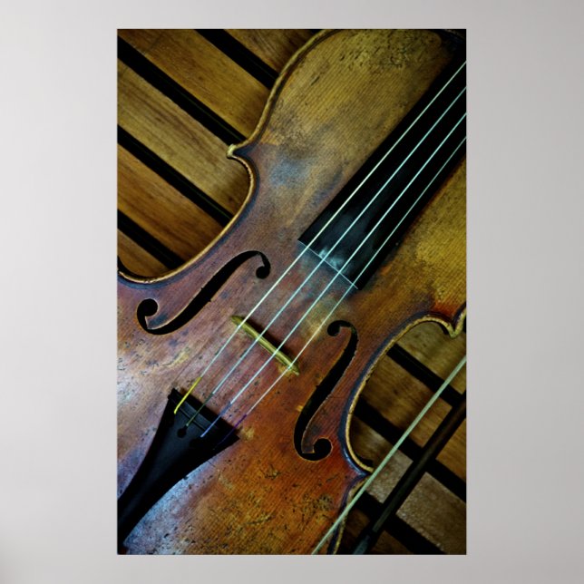 Poster Violon français (Devant)
