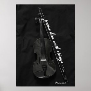 Poster Violoniste