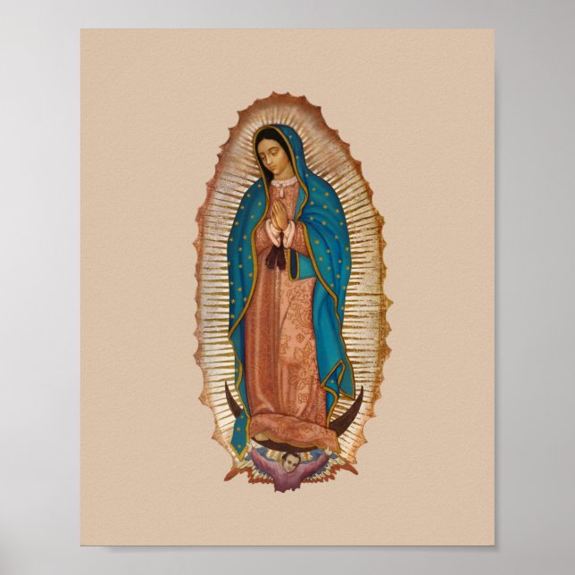 Poster Virgen de Guadalupe (Devant)