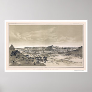 Poster Virgen Grand Canyon Imprimer par Dutton 1882