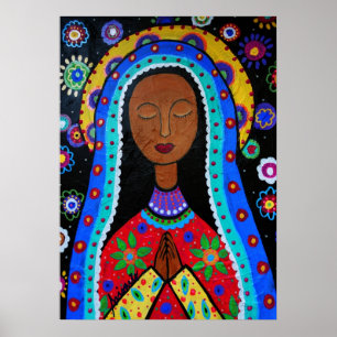 Poster Virgen Guadalupe par Cartera-Turkus immaculé
