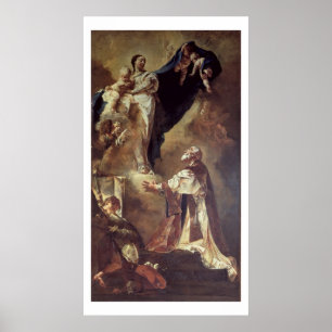 Poster Virgin and Child Appearing to St. Philip Neri, 172