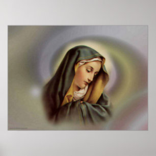 Poster Virgin Mary 2 Print