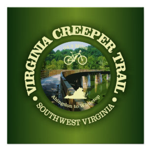 Poster Virginia Creeper Trail (Cycling C)