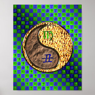 Poster Virgo & Fire Ox