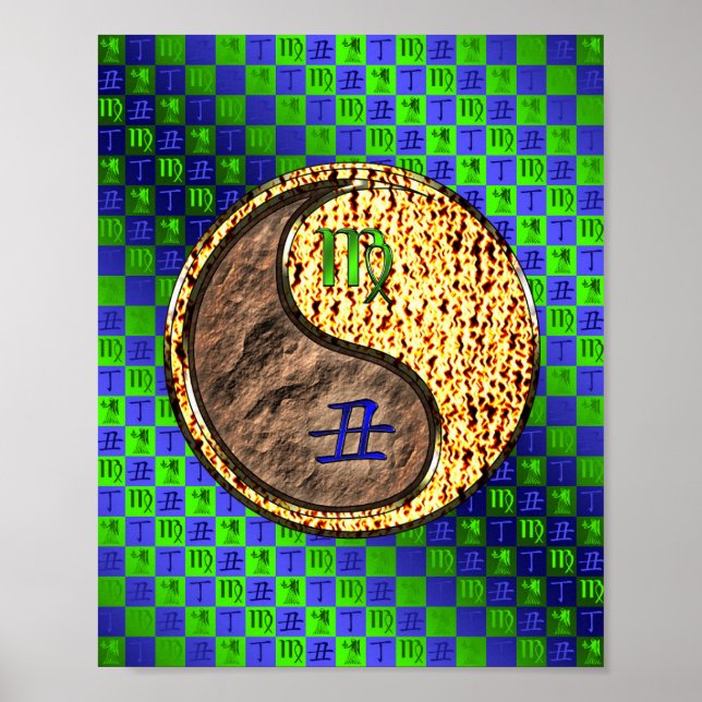 Poster Virgo & Fire Ox (Devant)