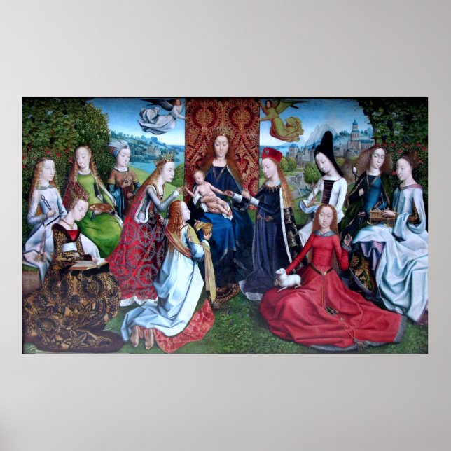 Poster Virgo inter Virgines (M 070) sans bordure (Devant)
