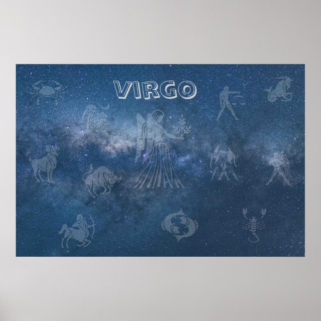 Poster Virgo transparent (Devant)