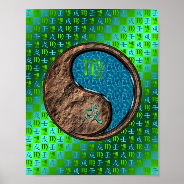 Poster Virgo & Water Dog (Devant)