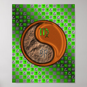 Poster Virgo & Wood Rabbit