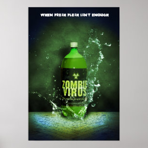 Poster Virus Zombie