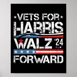 Poster Vis Pour Kamala Harris Tim Wheimer Vétérinaires Po