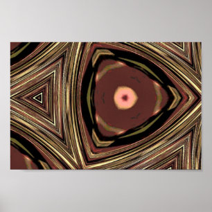 Poster Visage de l'oeil de l'ordinateur de Neuvo Hal