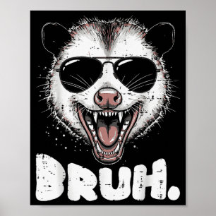 Poster Visage d'ossum mec drôle mème ssum humour hommes f