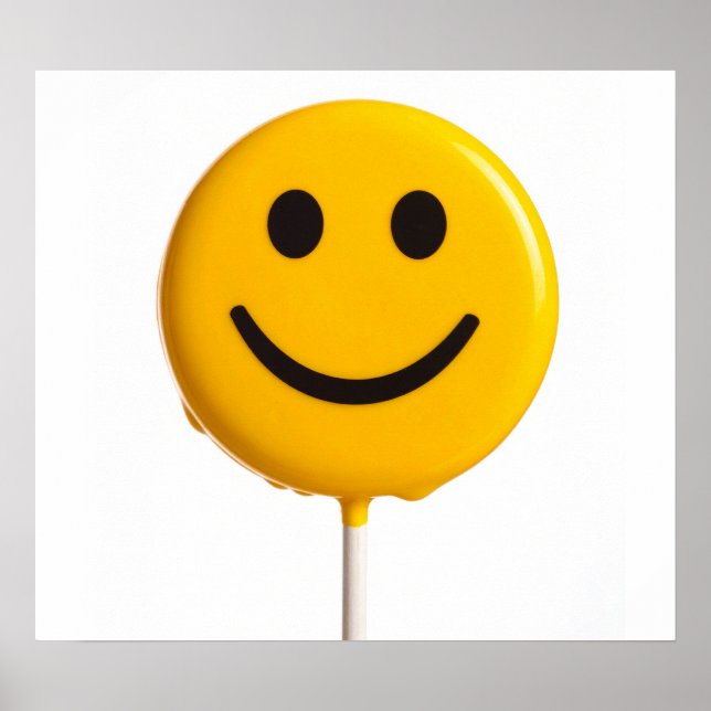 Poster visage souriant (Devant)