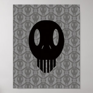 Poster Visages morbides