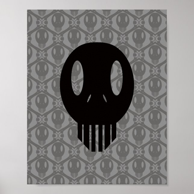 Poster Visages morbides (Devant)