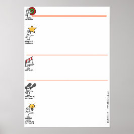 Poster Vision Board, un avis pour ses rêves