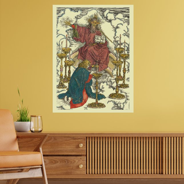 Poster Vision of the Seven Candlesticks by Albrecht Dürer (Salon 2)