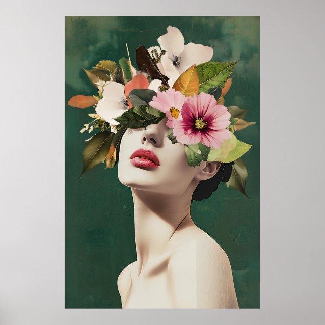 Poster Visions florales (Devant)