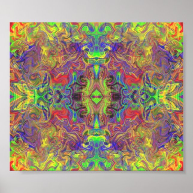 Poster visions psychédéliques ? (Devant)