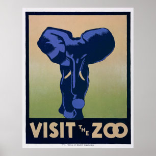Poster Visit the Zoo