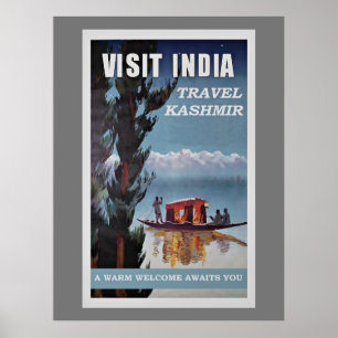 Poster Visite de l'Inde