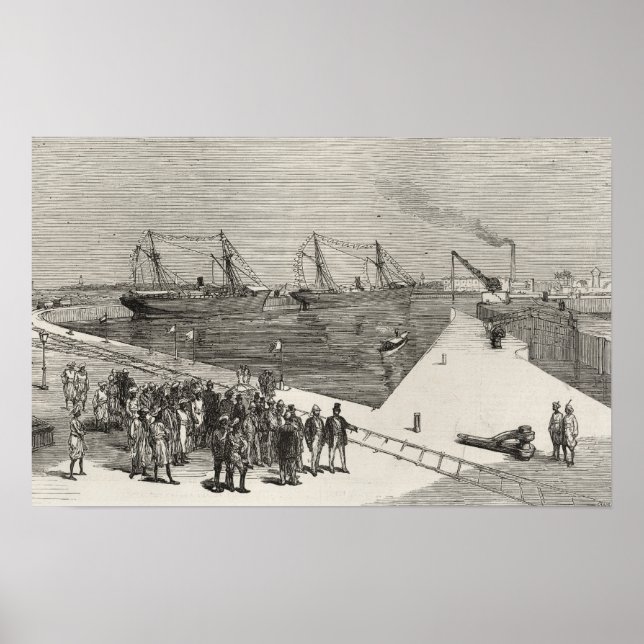 Poster Visite du vice-roi de l'Inde (Devant)