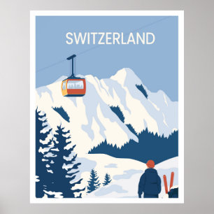 Poster Visite en Suisse