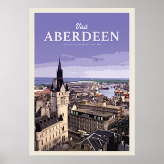 Poster Visiter Aberdeen