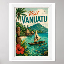 Visitez Vanuatu Travel Vintage